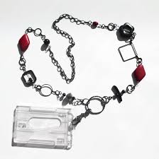 Notify me when this product is available: Collier Porte Insigne Pour Carte D 39 Employe D 39 Identite Lors De Croisiere Enseignant Cle Etc Collier Bijoux Uniques Etsy