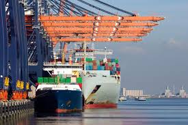 Container Ships Port Rotterdam Container Ships Docked In The Port Of Rotterdam Sponsored Port Ships Container Rotter Rotterdam Port Rotterdam Port