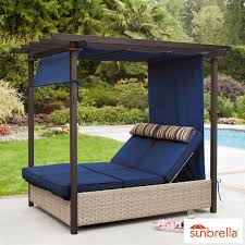 Check spelling or type a new query. Paradise Retreat 2 Seater Woven Lounger With Pergola Canopy Costco Uk