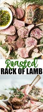 Roast Rack Of Lamb Recipe Roasted Rack Of Lamb Recipe Roast Rack Of Lamb Lamb Rub Recipe