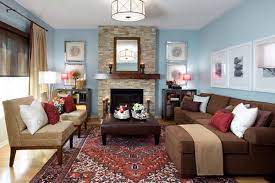 Casual Living Room Style Ideas Brown Living Room Brown Living Room Decor Blue Living Room