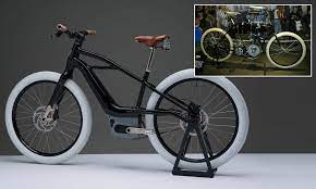 Harley Davidson S First Electric Bicycle Is Modeled After The Company S Original 1903 Motorcycle Daily Mail Online