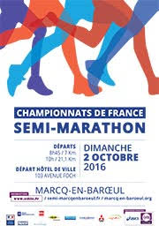 Dimanche 18 octobre 2020 à 00h00min. Championnats De France De Semi Marathon 2016 Marcq En Baroeul Npc Federation Francaise D Athletisme