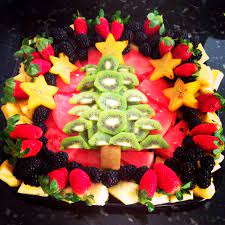 Arrange all your fruit in the shape of a christmas tree as a lovely centerpiece. Pin By Mallory Lasorso On My Food Fruit Pizza Designs Fruit Platter Fruit Tray