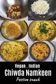 Chiwda Namkeen Recipe Fried Poha Chivda Spice Up The Curry Recipe Recipes Indian Dry Snacks Diwali Food