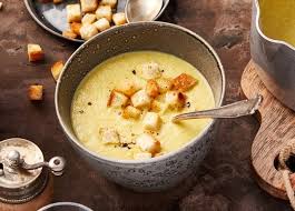 Fenchelsuppe Mit Curry Croutons Rezept Rezept Fenchelsuppe Rezepte Lebensmittel Essen