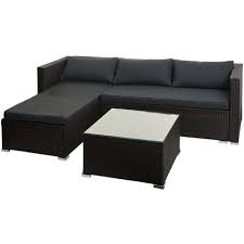 Herton kleines ecksofa (récamiere rechts), samt in tintenblau. Balkon Sofa Zu Top Preisen