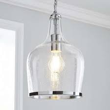 Lenny Glass Pendant Ceiling Fitting Dunelm Ceiling Pendant Lights Glass Pendants Ceiling Lights
