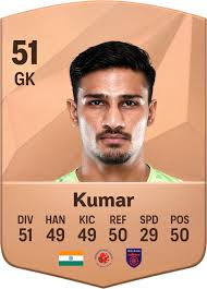 Niraj Kumar EA SPORTS FC™ 25 Player Ratings