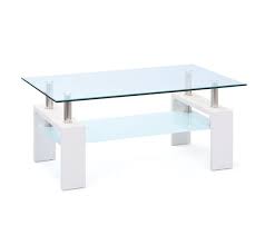 Products plateau plateau table 89x89 verre 65025g. Table Basse Alva Moderne Plateau Verre Et Blanc Table Basse But