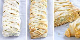 Chicken Cheddar Broccoli Crescent Braid
