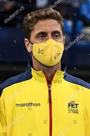 Ecuador Tennis Player Roberto Quiroz Before Editorial Stock Photo