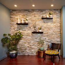 2.6 ideas for decorating a living room in an apartment. 100 Amazing Before And After Home Makeovers That Will Floor You Stone Wall Interior Design Interior Accent Wall Stone Walls Interior