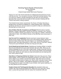 When it comes to developing and testing hypotheses in the scientific world, researche. Parenting Tips For Preschoolers Child Amp Family Center