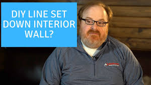 Before the drywall was installed, blocking was added to the wall framing for support. Can I Run A Mrcool Diy Line Set Down An Interior Wall Ask The Expert Episode 233 Ingrams Water Air