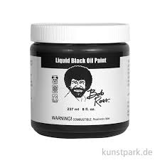 Bob ross brought joy to millions as the world's most famous art instructor. Bob Ross Flussigschwarz Langsamtrocknend 237 Ml