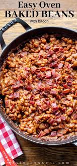 Easy Oven Baked Beans Recipe Recipe Bean Recipes Baked Bean Recipes Easy Baked Beans