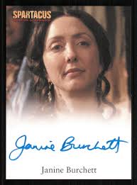2013 Spartacus Vengeance Blood and Sand AUTO #5 Janine Burchett as Domitia 