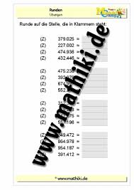 Runden Bis 1 Million Mathiki De Mathe Kann So Einfach Sein Verbessere Mit Diesen Arbeitsblattern Und Tausend Anderen Ubungen Mathe Matheaufgaben Mathematik