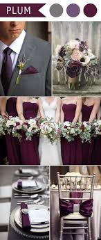 Plum Purple And Grey Elegant Wedding Color Ideas By Deedeebean Wedding Colors Purple Elegant Wedding Colors Plum Wedding