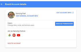 Nov 05, 2020 ● 6 min read. Manage Your Google Brand Accounts For Youtube Google And Photos