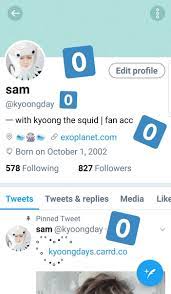 In their bio, they have written their . ìì On Twitter Rt For An Acc Rate Like This Smol Message Layout Username Bio Location Link Pinned Mutuals Non Kpop Accs Only If