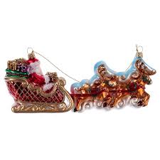 Average rating:0out of5stars, based on0reviews. Santa Claus With Reindeer Sleigh Christmas Tree Blown Glass Online Sales On Holyart Com