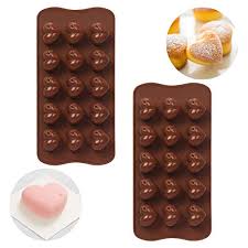 An easy way to use detailed but difficult molds! Amazon Com Silicone Candy Molds 5 Recipes Ebook Easy To Use Clean Chocolate Molds Silicone Molds For Fat Bombs 6 Pack Kitchen Dining
