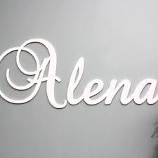 Large Wooden Letters For Nursery Decor Nursery Name Sign Etsy Baby Name Signs Name Signs Beautiful Baby Girl Names