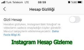 Instagram Hesap Gizleme 2020 Teloji Instagram Bilgi Blog