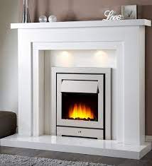 Some models come with an electric fireplace remote control to easily adjust settings from anywhere in the room. Instyle Midas Wooden Fire Surround Fireplace Mantels For Sale Fireplace Suites White Electric Fireplace