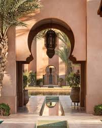 Aman On Instagram Despite The Desert Heat Amanjena Is A World Of Water Designed In Traditional Moroc Morrocan Architecture Moroccan Interiors Architecture