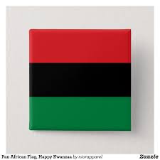 Pan African Flag Happy Kwanzaa Button Zazzle Com African Flag Pan African Flag American Flag Art