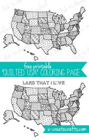 Free Coloring Page Quilted Usa Free Coloring Pages Coloring Pages Hand Lettering Printables