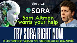 TRY SORA RIGHT NOW - IF YOU WANT TO TRY OPENAI'S NEW VIDEO TOOL, JUST ASK SAM  ALTMAN - YouTube