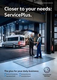 Vw Nutzfahrzeuge Closer To Your Needs Serviceplus Car Ads Design Poster Design