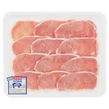 Heat the remaining 2 tablespoons olive oil in the skillet over medium heat. H E B Pork Center Loin Chops Boneless Wafer Thin Value Pack Shop Pork At H E B