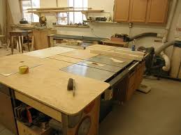 Table Saw Outfeed Table Table Saw Woodworking Woodworking Shop
