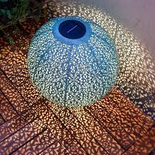 Navaris Led Solar Dspiess Garten Solarkugel Leuchte Orientalische Solar Kugelleuchte Solarkugeln Solarleuchten Solar