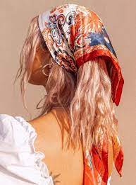 Pin By Aysenur On Hairstyles In 2020 Hair Styles Hair Scarf Styles Scarf Hairstyles