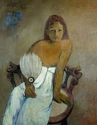 Gauguin jeune fille nue