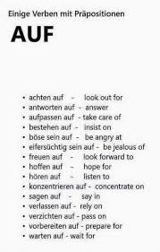 Verbos Con Auf Englisch Lernen Englisch Lernen Grammatik Deutsch Lernen