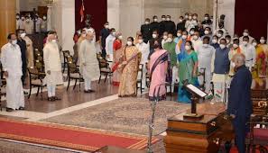 Who's in, who's out pm modi cabinet expansion ministers list 2021: Modi Cabinet Reshuffle List Of Portfolios For The Council Of Ministers