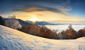 Sunrise In Mountains In The Autumn The First Snow And A Morning Fog Aff Autumn Mountains Sunrise Fog Morning With Images Mountains Sunrise Sunrise Mountain