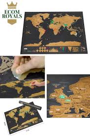 Carte Du Monde A Gratter Voyage Pays Visites Affiche Mappemonde Cadeaux Souvenir Carte Du Monde Cadeaux Souvenir Carte Du Monde Pays