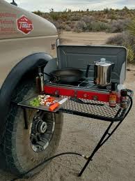 Tailgater Tire Table In 2020 Suv Camping Jeep Camping Truck Camping