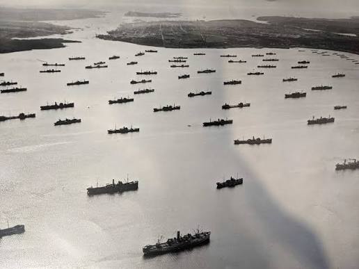 WW2 convoy mission to Russia from Bedford Basin, Halifax