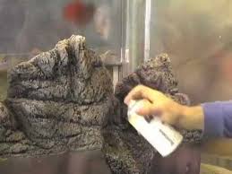 Carving And Painting Foam Rocks Mp4 Youtube