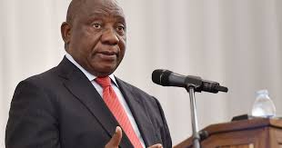 The president announced the country would be on adjusted alert level 4 from monday for the next 14 days. Ramaphosa S Family Meeting Expectations E Tv