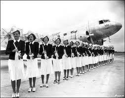 Vintage Picture Of The Glamouus Trolly Dolly Flight Attendant Uniform Flight Attendant Vintage Guide